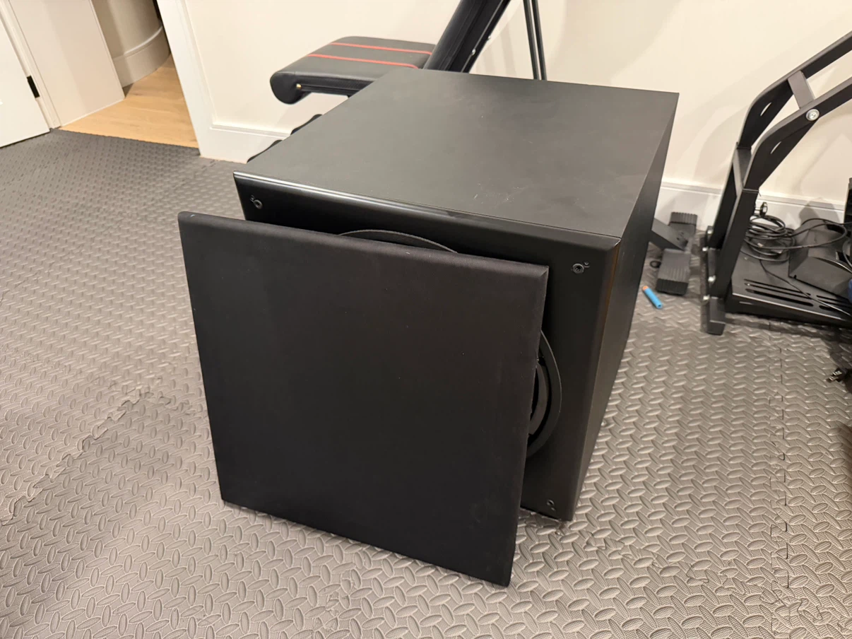 Rockville 15” Passive Subwoofer - blown speaker driver - photo 2