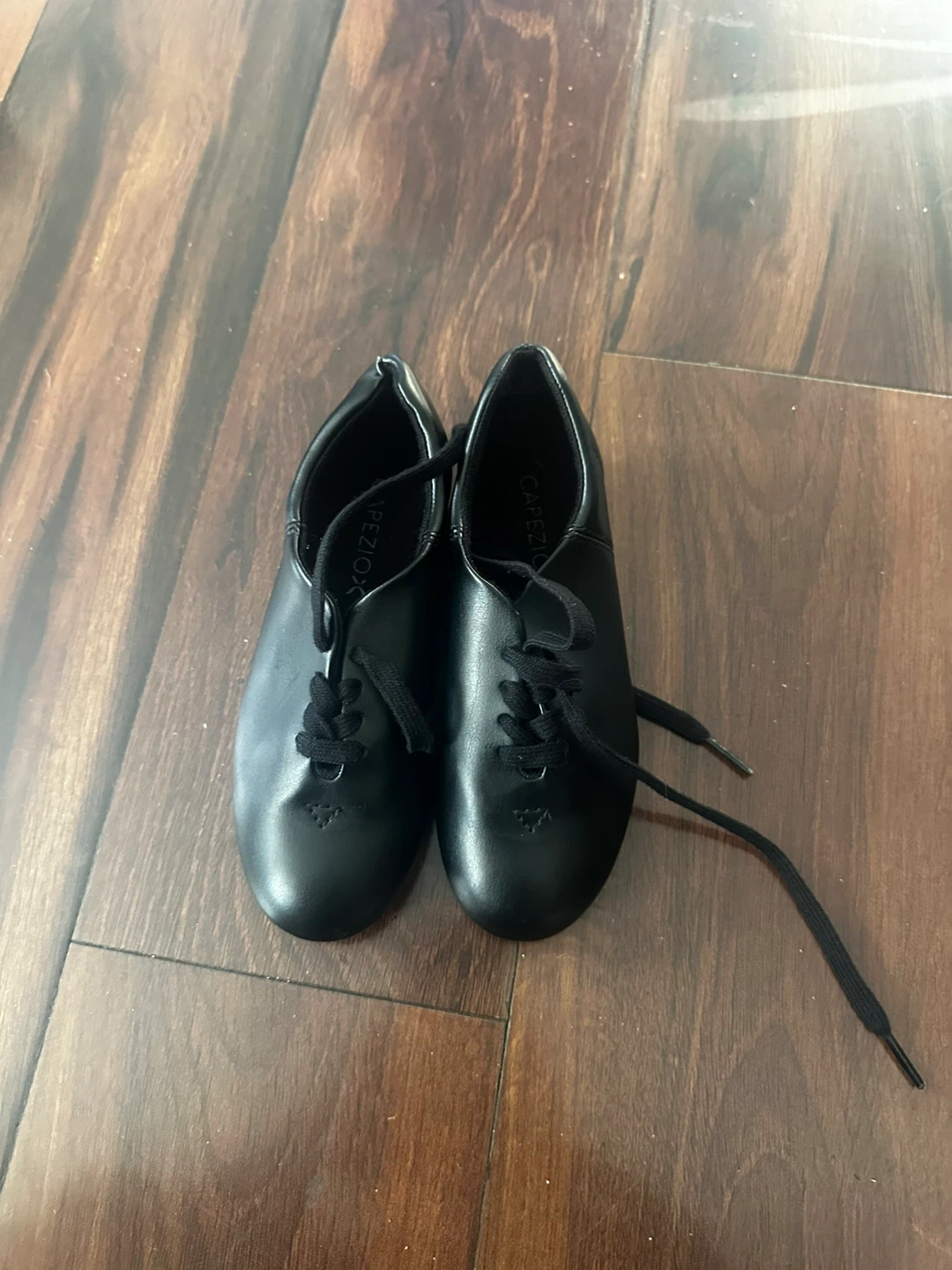 Capezio Black Tap Shoes Size 13 M