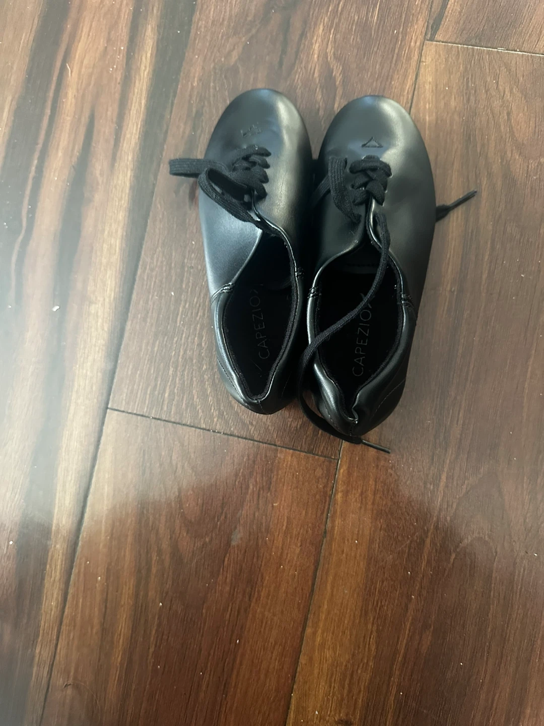 Capezio Black Tap Shoes Size 13 M - photo 2
