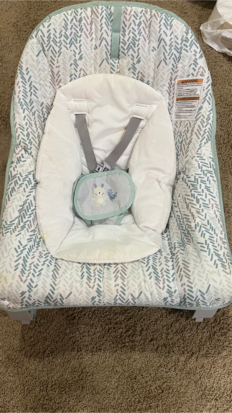 Ingenuity Grow with Me 3-in-1 Bounce and Rock Seat