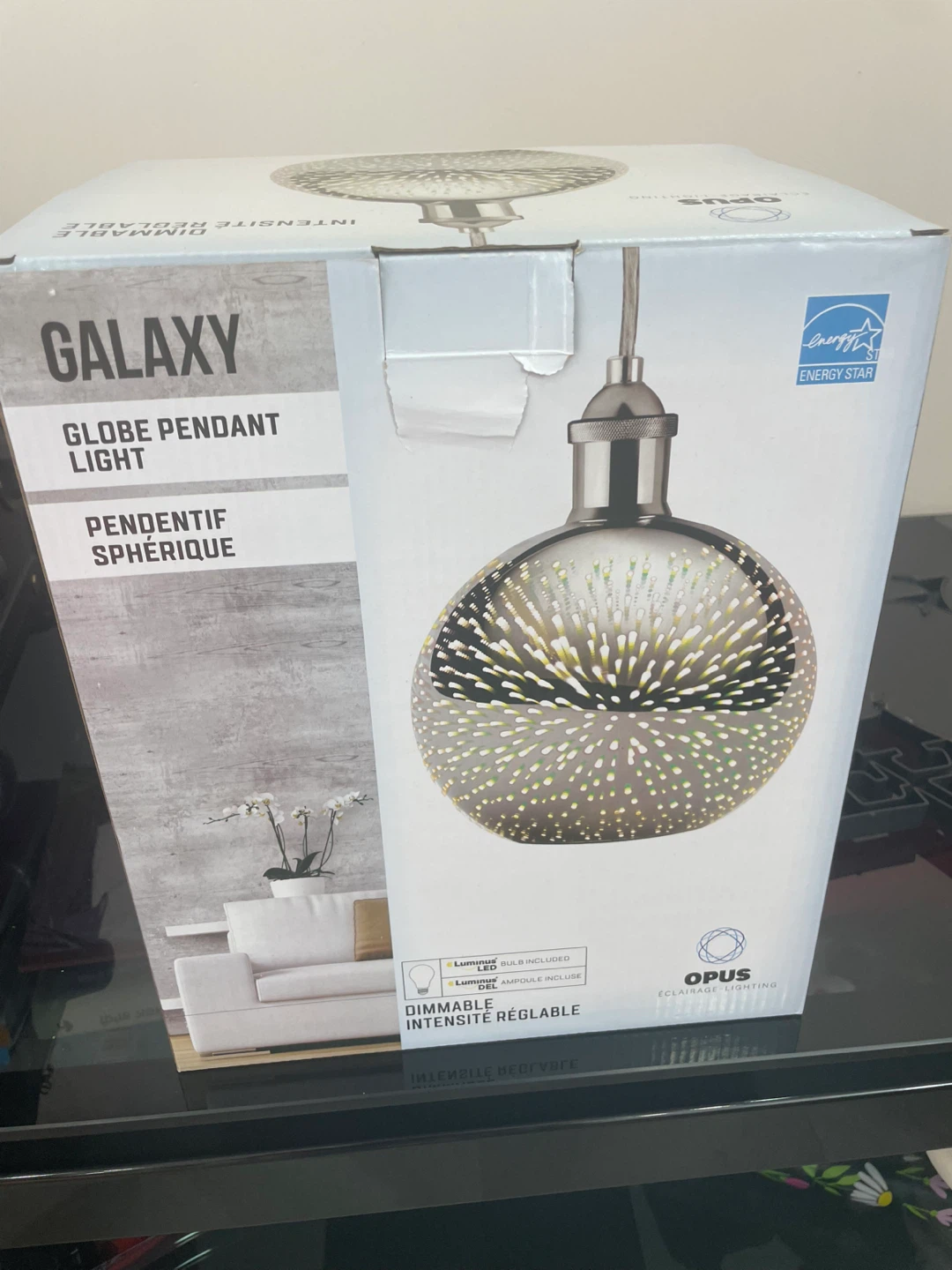 Opus Galaxy Globe Pendant Light