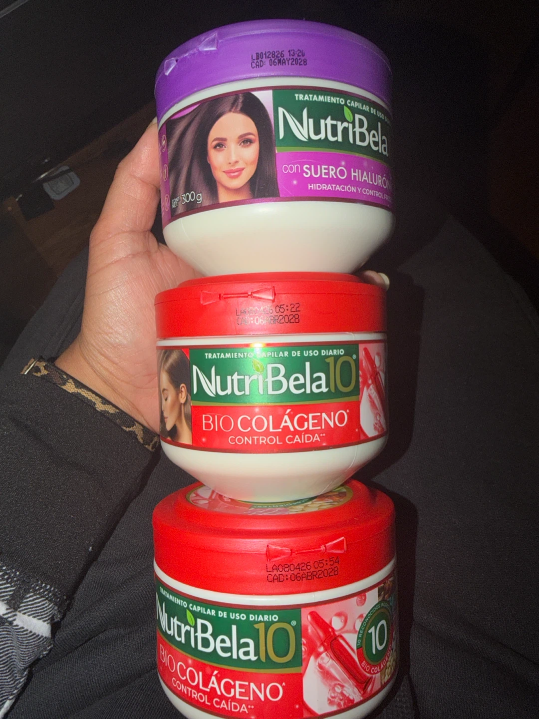 NutriBela Hair Treatment 300gr $30 each