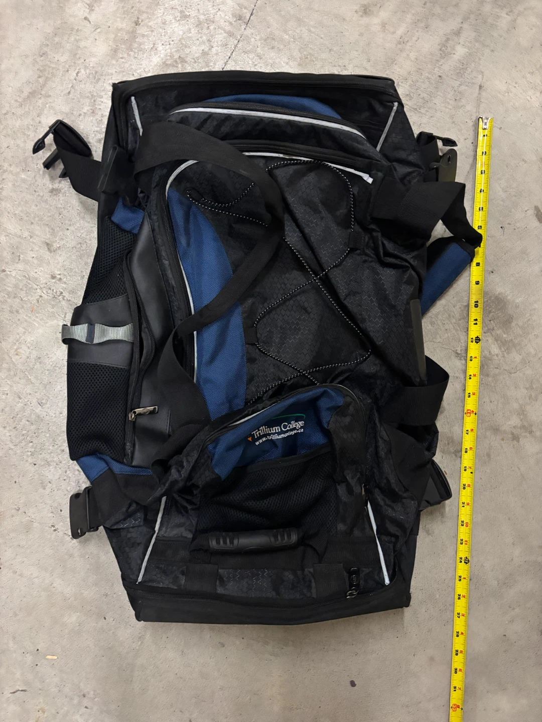 Trillium College Rolling Duffle Bag