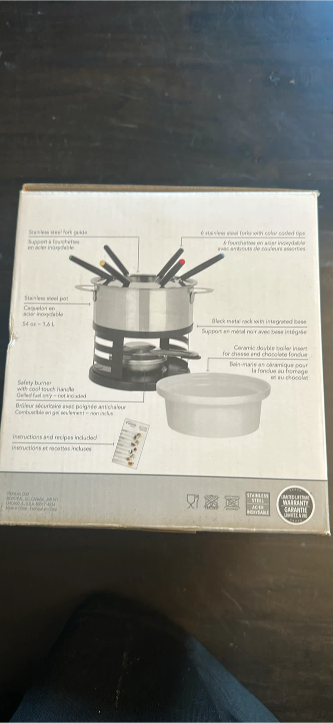 Trudeau Maison 3-in-1 Fondue Set - photo 2