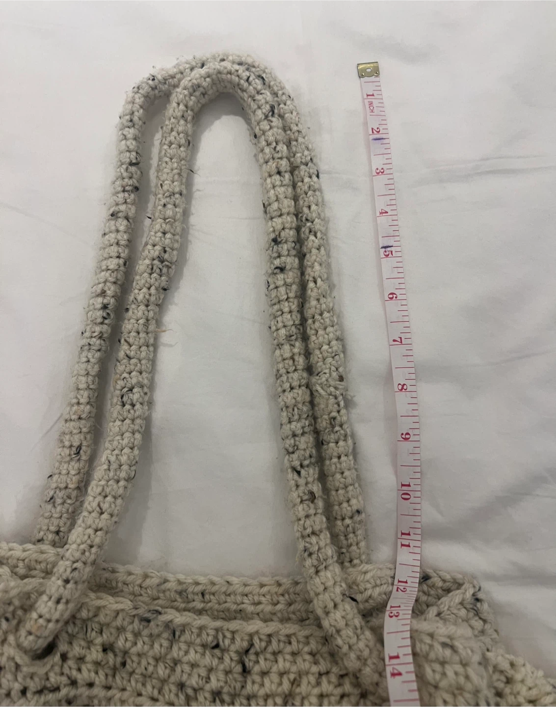 Cream Knit Bag - photo 5
