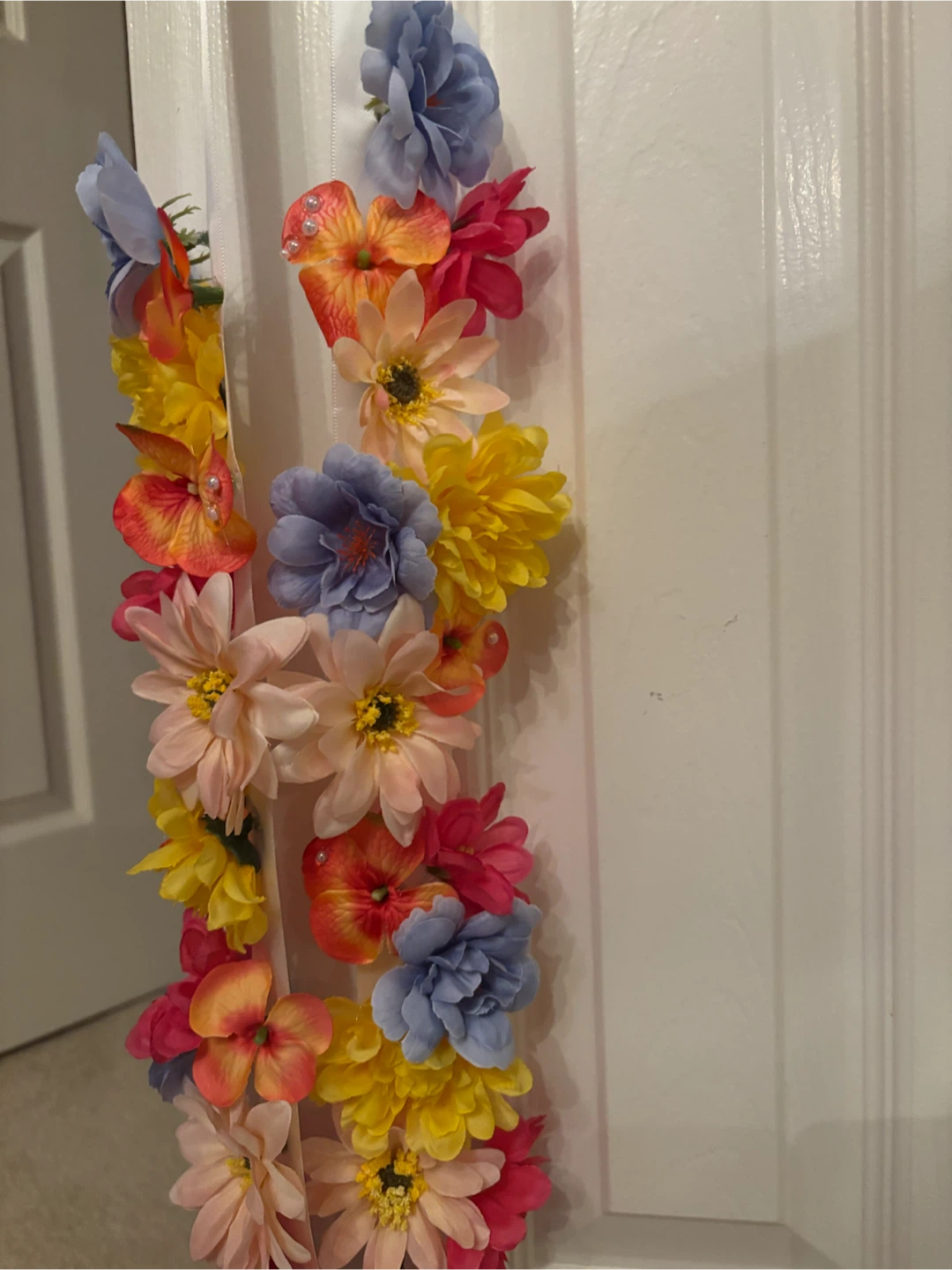Handmade Graduation Satin Flower Sash - photo 5
