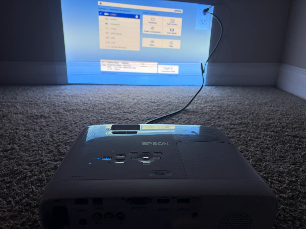 Epson Home Cinema 1080 Projector - photo 2