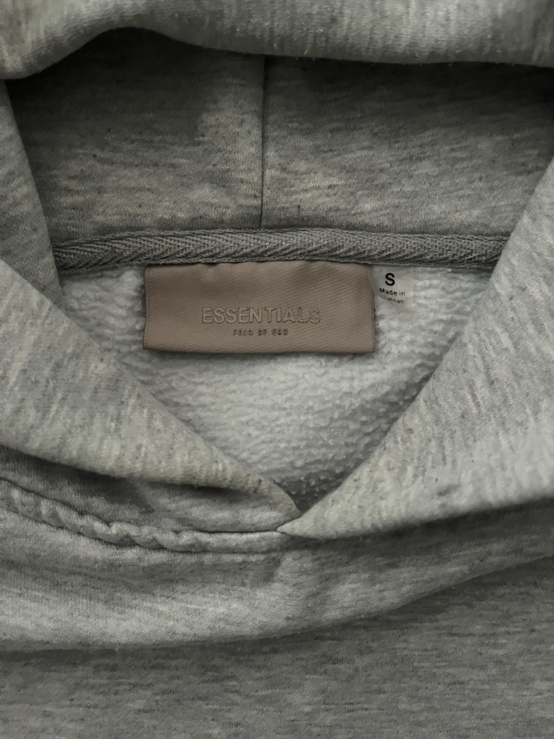 Essentials Fear of God Hoodie - Grey - photo 2