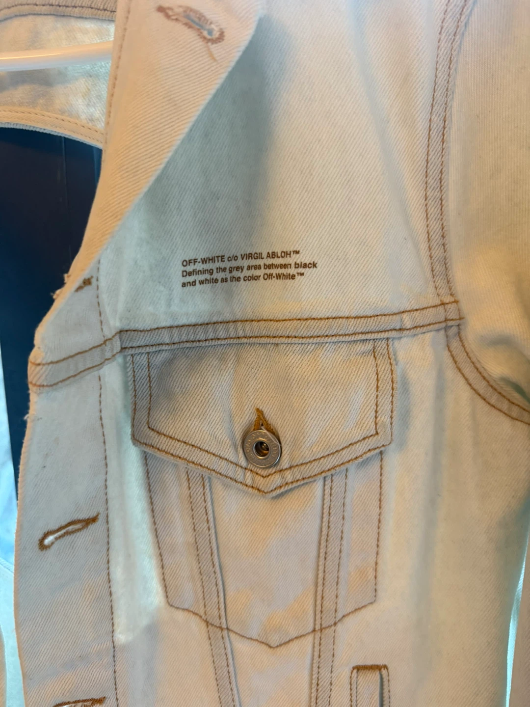 Off-White  Denim Jacket - photo 3