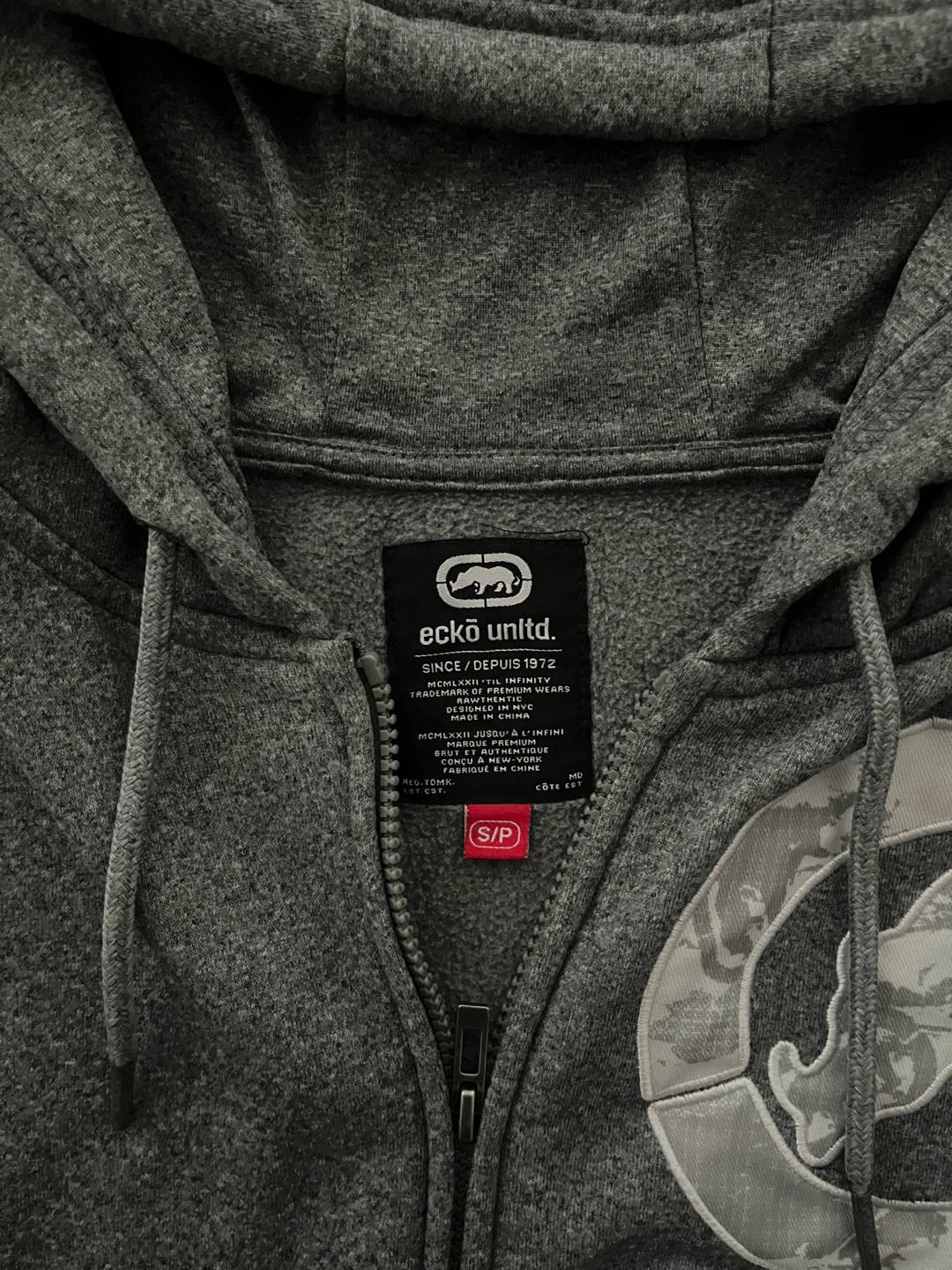 Ecko Unltd. Grey Zip-Up Hoodie - photo 2