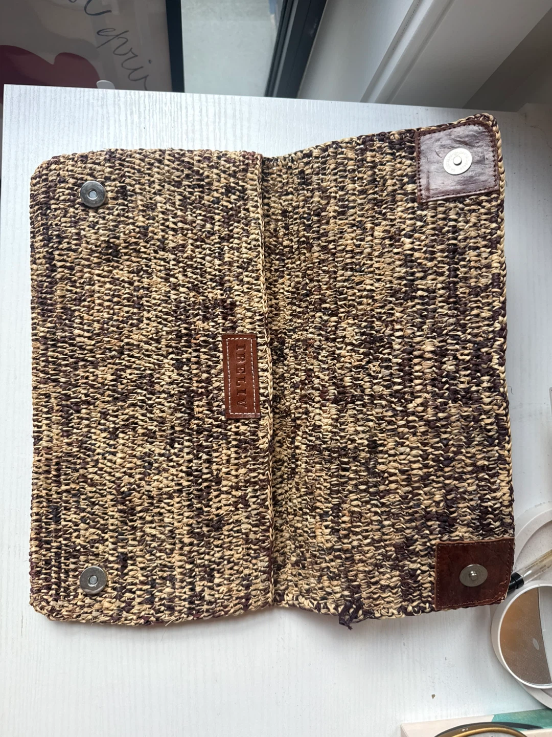IBELIV Woven Clutch Bag - photo 2