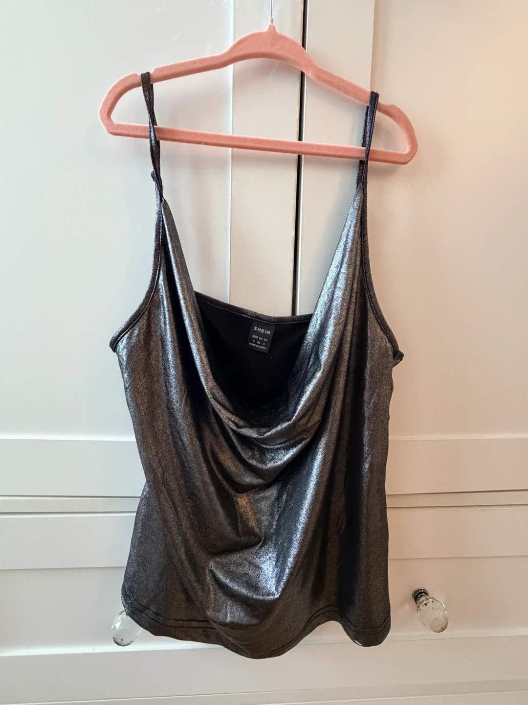 Cowl Neck Tank Top