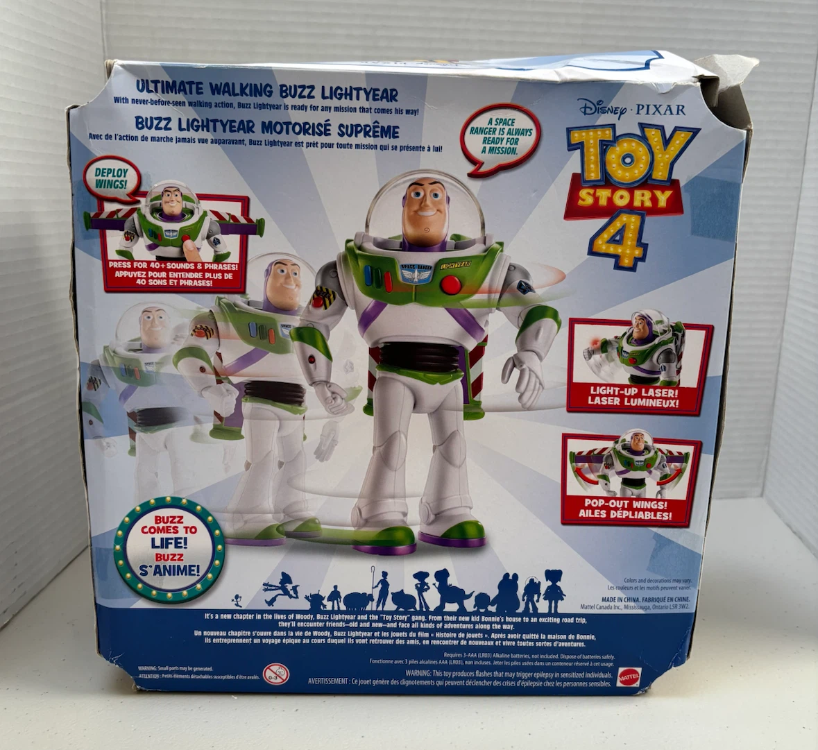 Disney Pixar Toy Story 4 Ultimate Walking Buzz Lightyear - photo 5