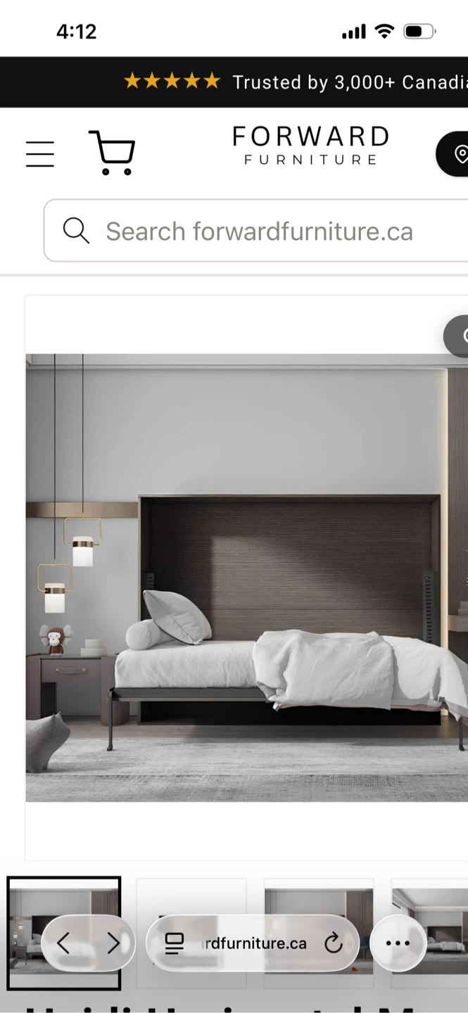 Heidi Horizontal Murphy Bed & Mattress