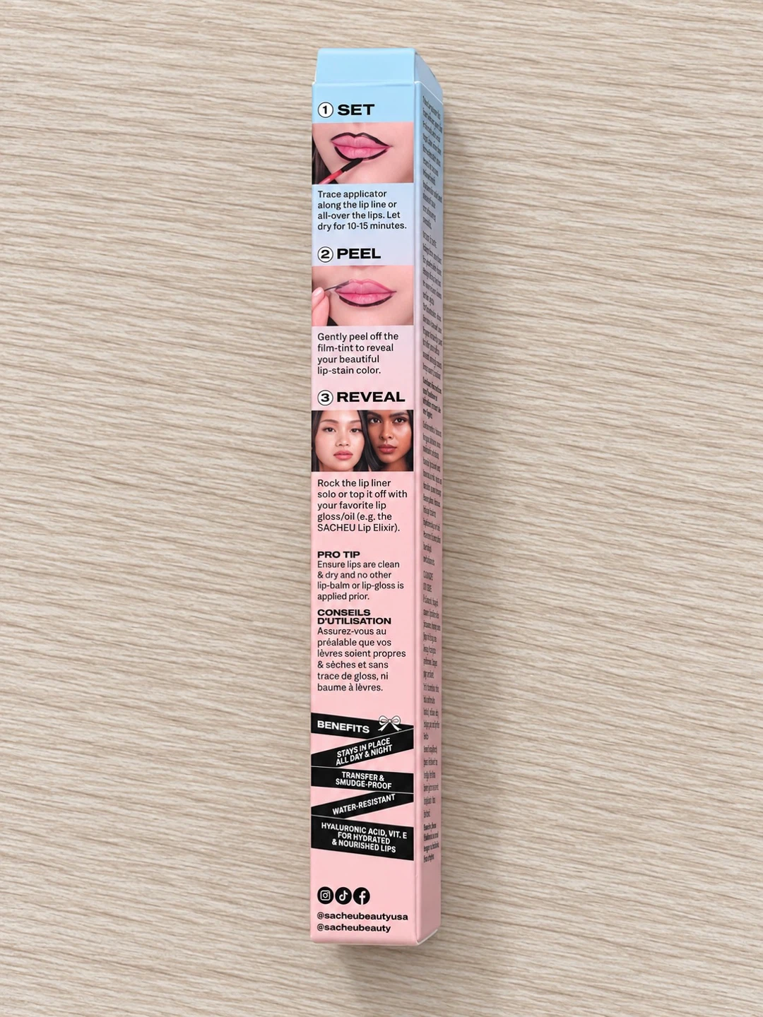 Sacheu Stay-N Peel Off Lip Liner - Muah-ve - photo 3