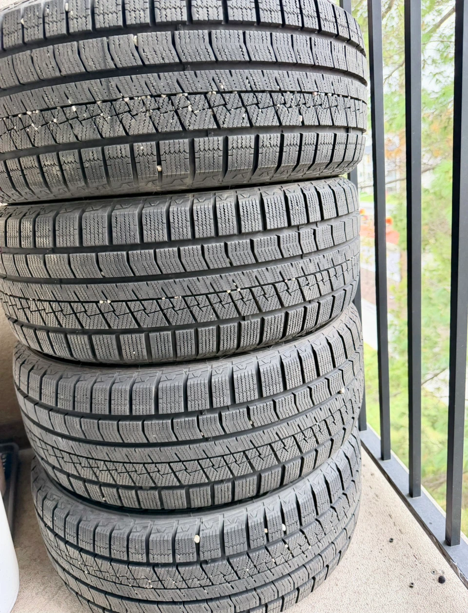 215/55R16 Tramax Winter Tires - Set of 4 - Almost New