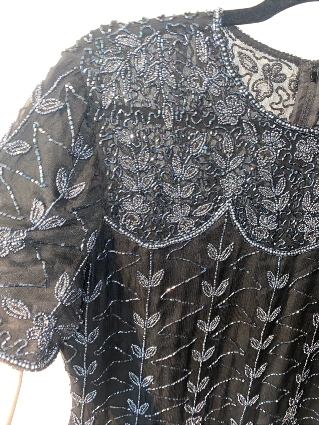 Cote d'Azur Beaded Evening Top - photo 4