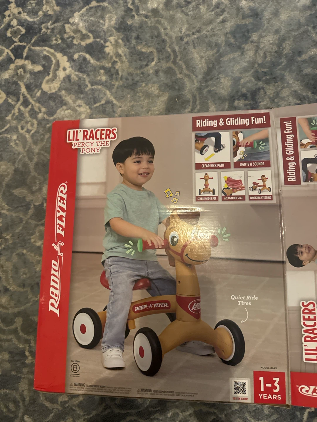 Radio Flyer Lil' Racers Percy the Pony
