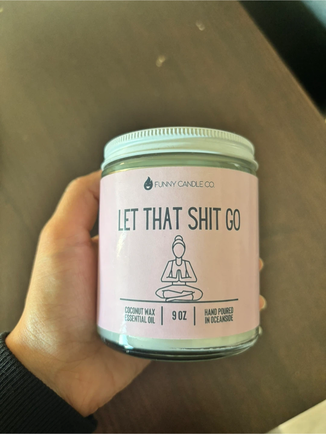 Funny Candle Co. Let That Shit Go Candle - photo 2