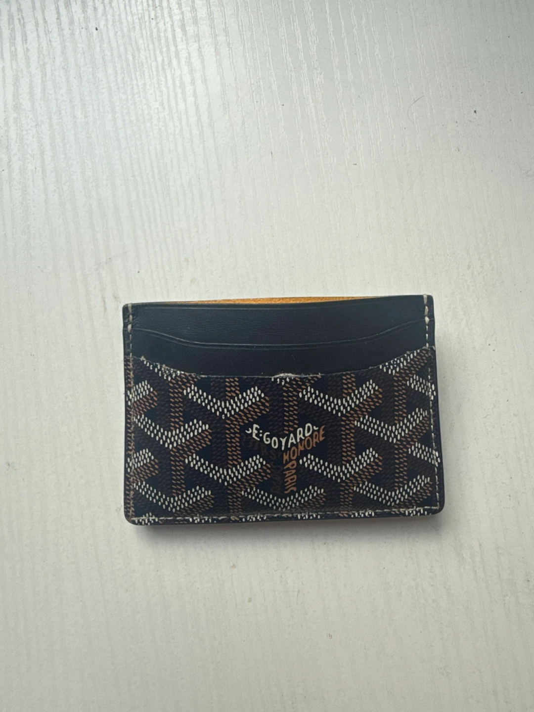 Goyard Saint-Sulpice Card Holder Black