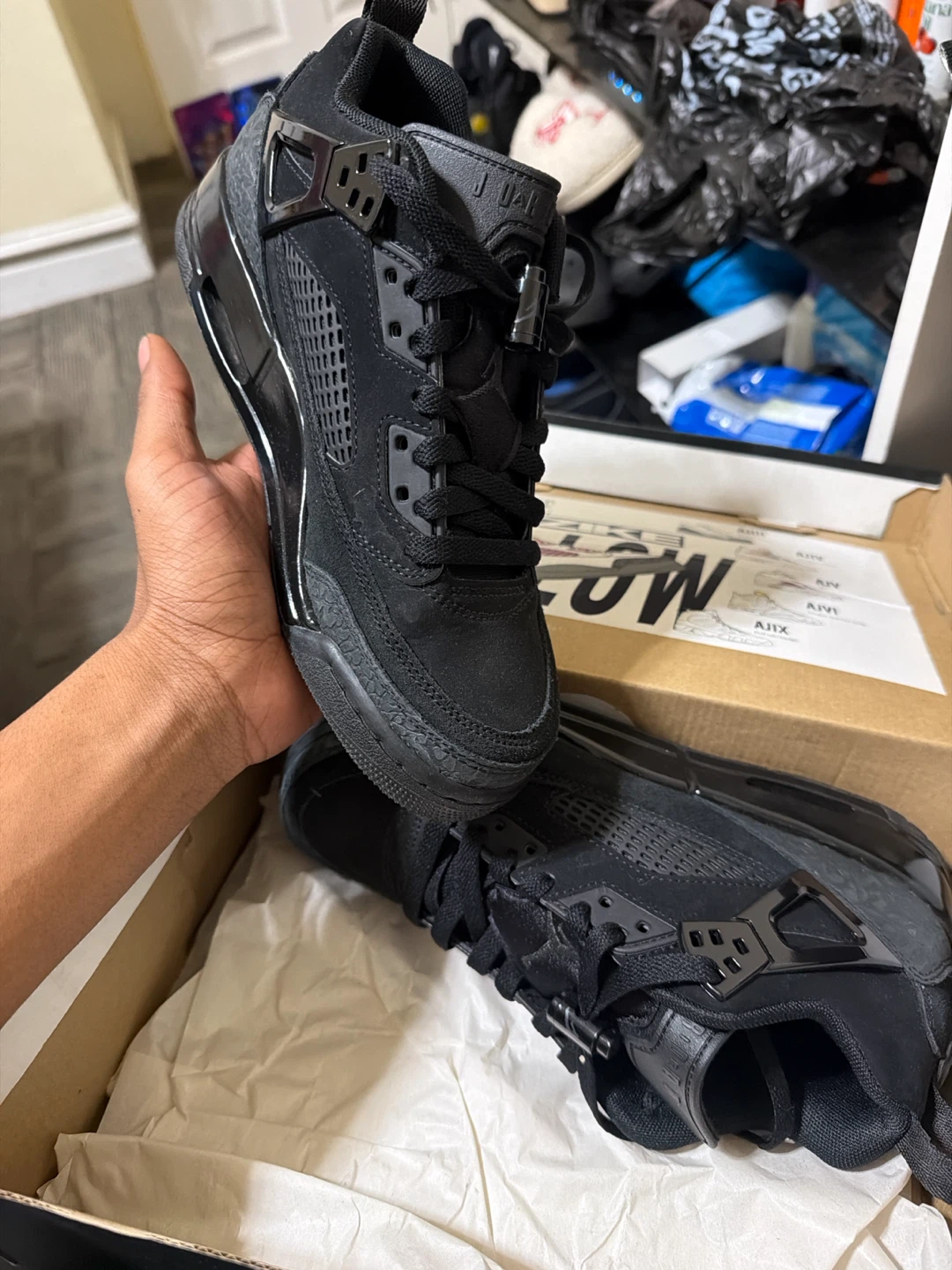 Jordan Spizike Low Black Sneakers - photo 2