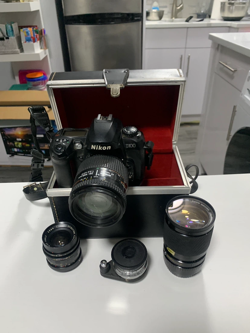 Nikon D100 Camera Bundle with Multiple Lenses - photo 2