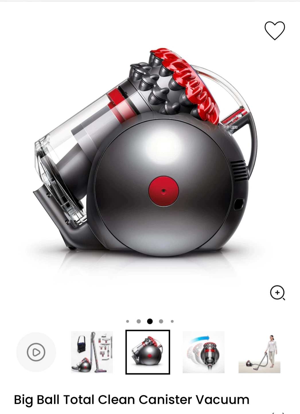Brand new in box dyson big ball total clean - photo 2