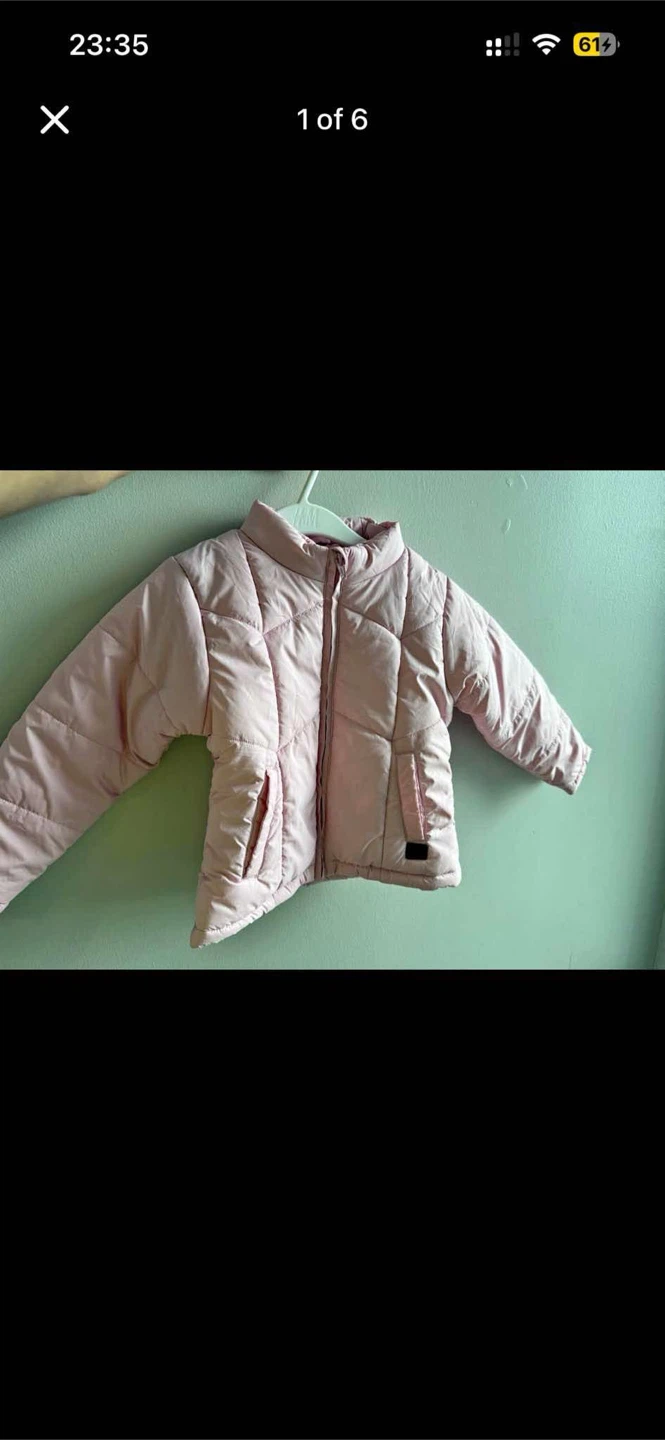 Pink Puffer Jacket fall coat