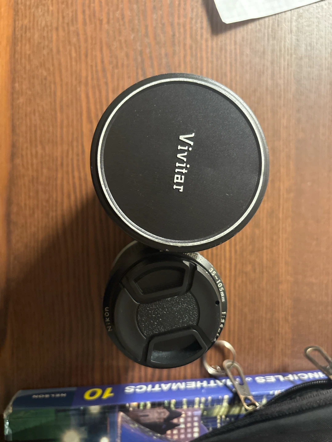 Vivitar 28-210mm and Nikon 35-105mm Camera Lenses - photo 2