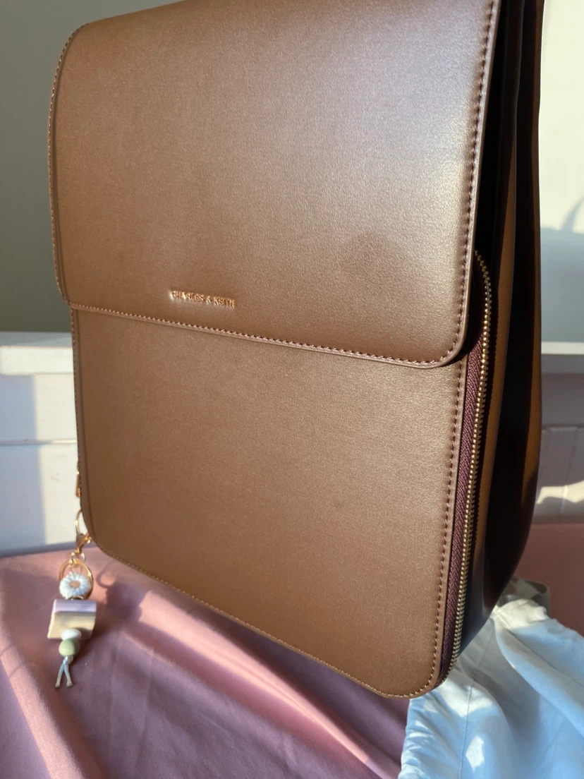 Charles & Keith Brown Backpack