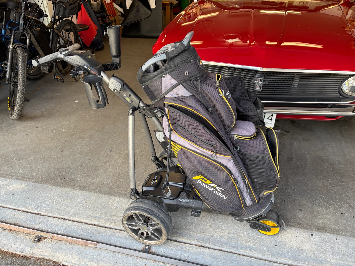 Electric Golf Cart and Bag - photo 2