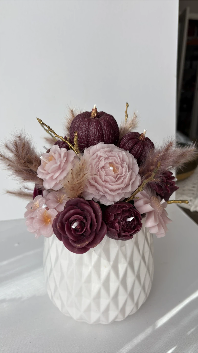 Natural sou &bees wax candles - photo 5