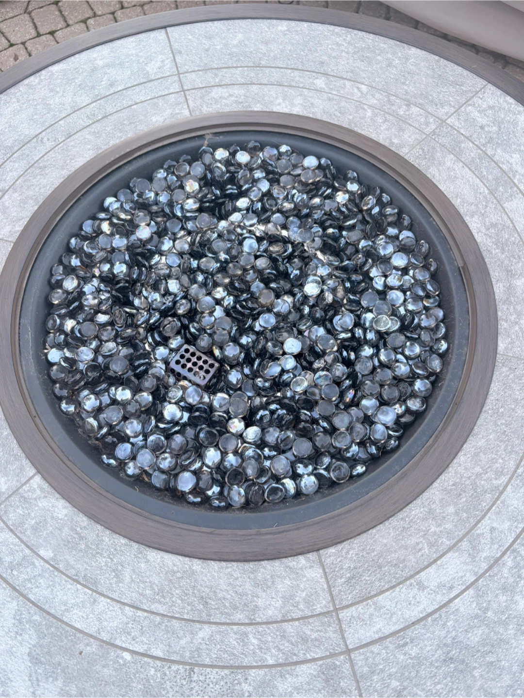 Round Propane Fire Pit - photo 3