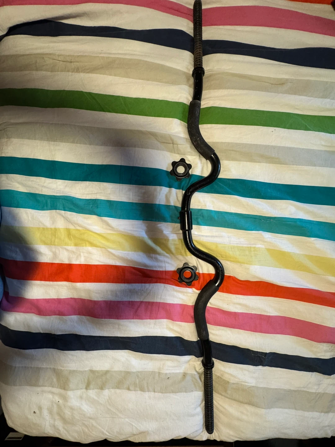 EZ Curl Bar with Spin-Lock Collars