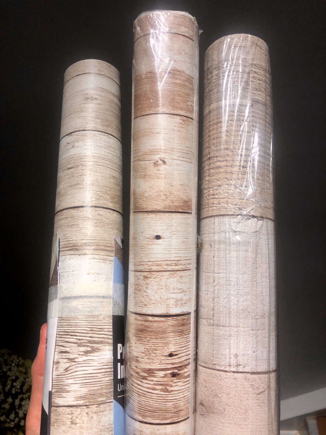 Reclaimed Wood pattern rolls