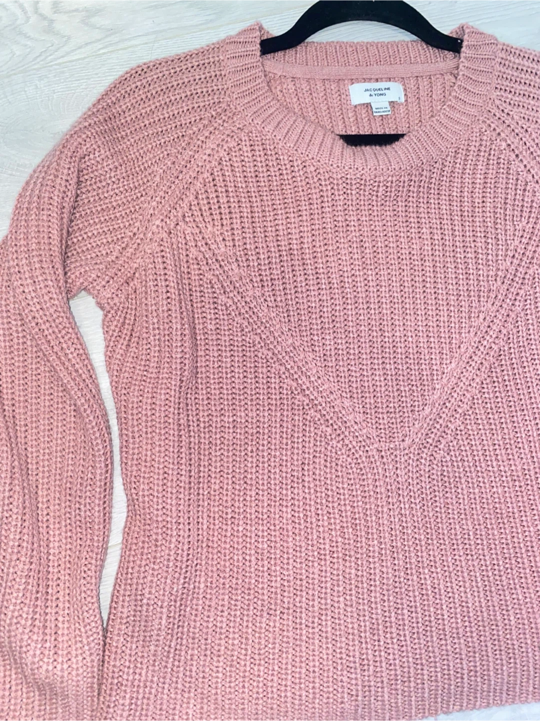 Jacqueline de Yong Pink Knit Sweater - photo 2