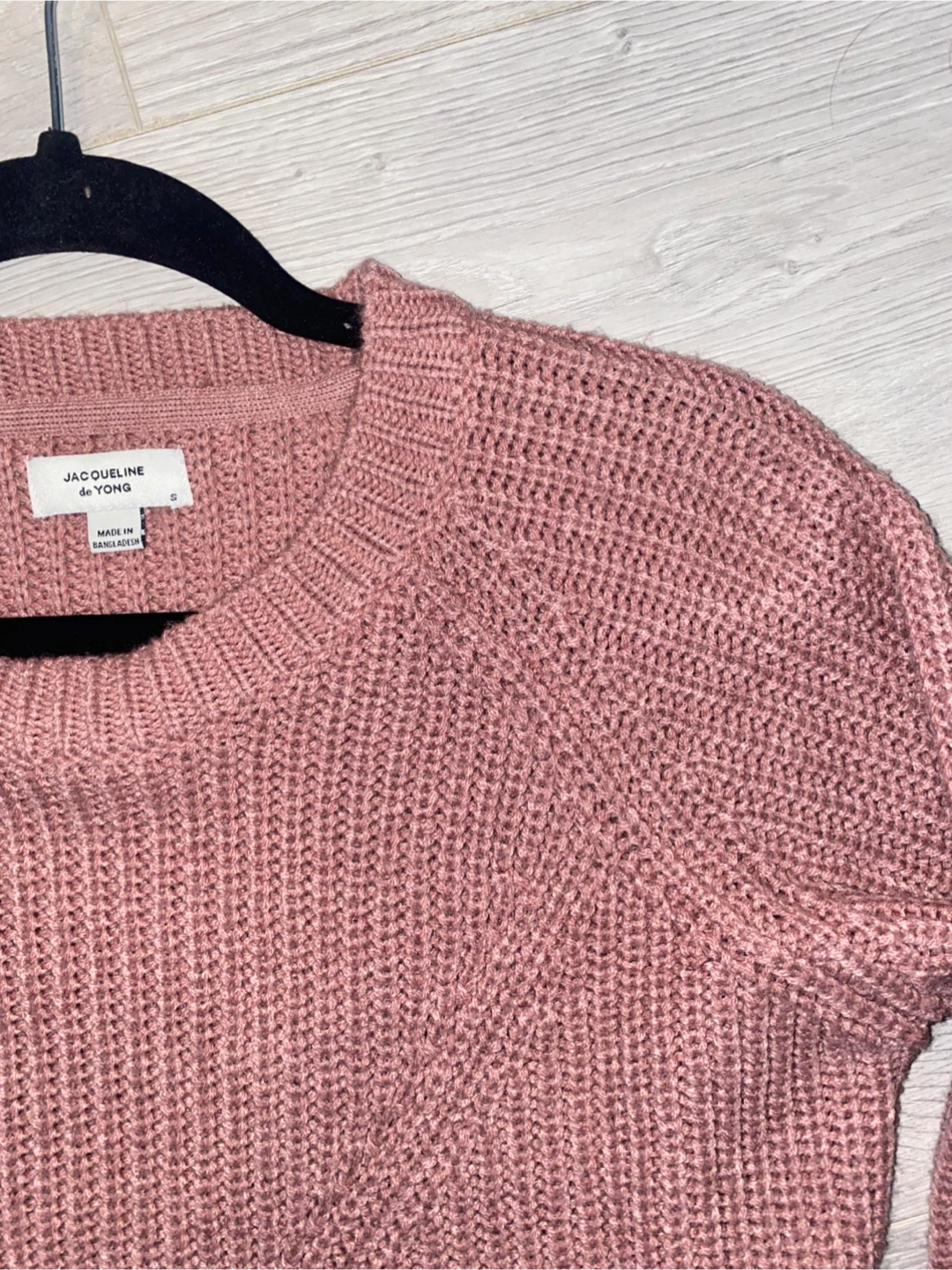 Jacqueline de Yong Pink Knit Sweater - photo 3