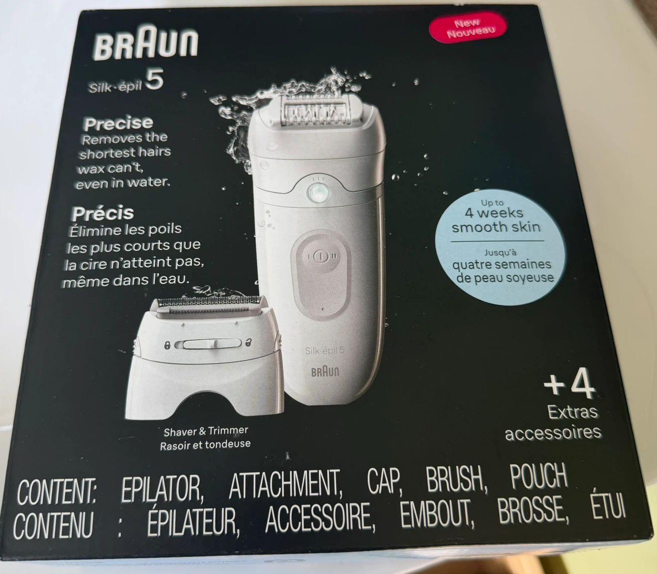 Braun Silk-epil 5 Epilator and Shaver
