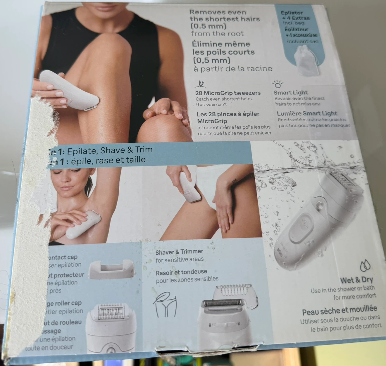 Braun Silk-epil 5 Epilator and Shaver - photo 2