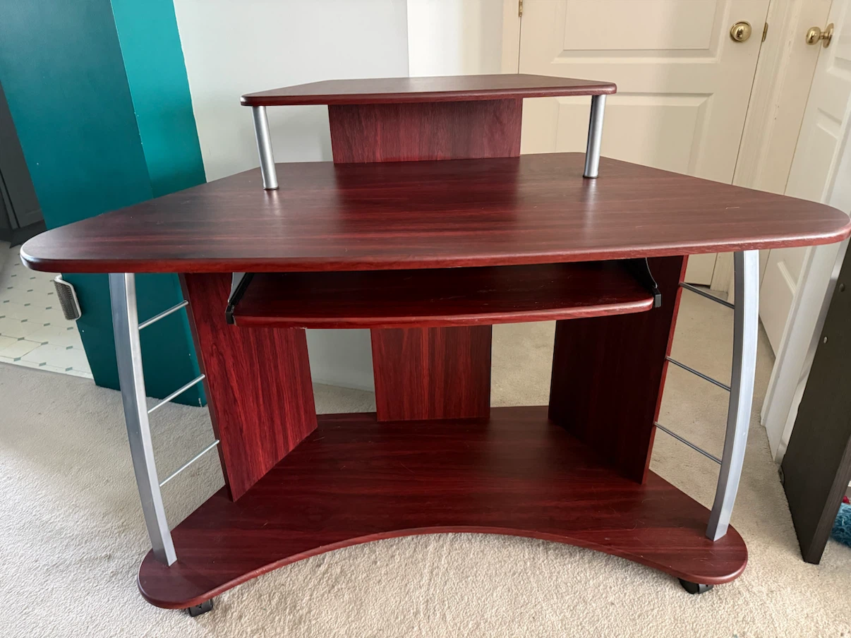 Portable Computer Desk With Keyboard Tray