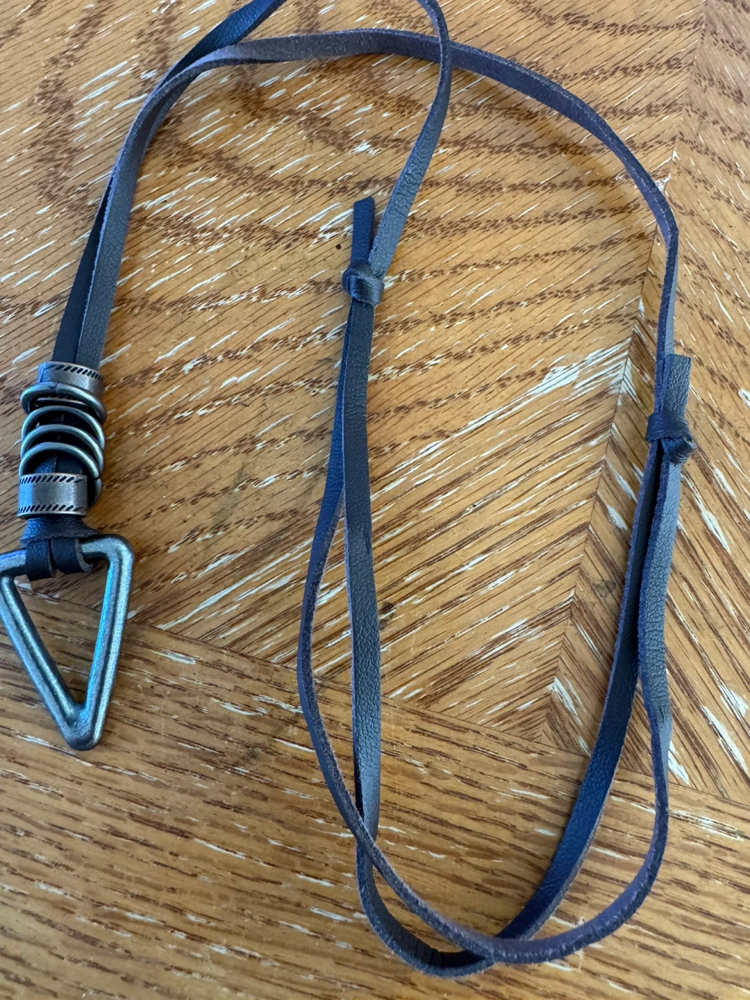 Triangle pendant necklace - photo 3