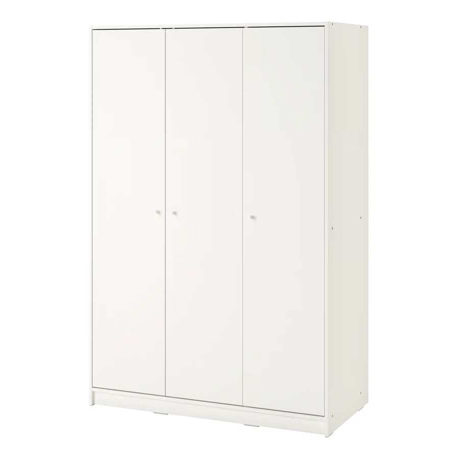 IKEA White 3-Door Wardrobe - photo 2