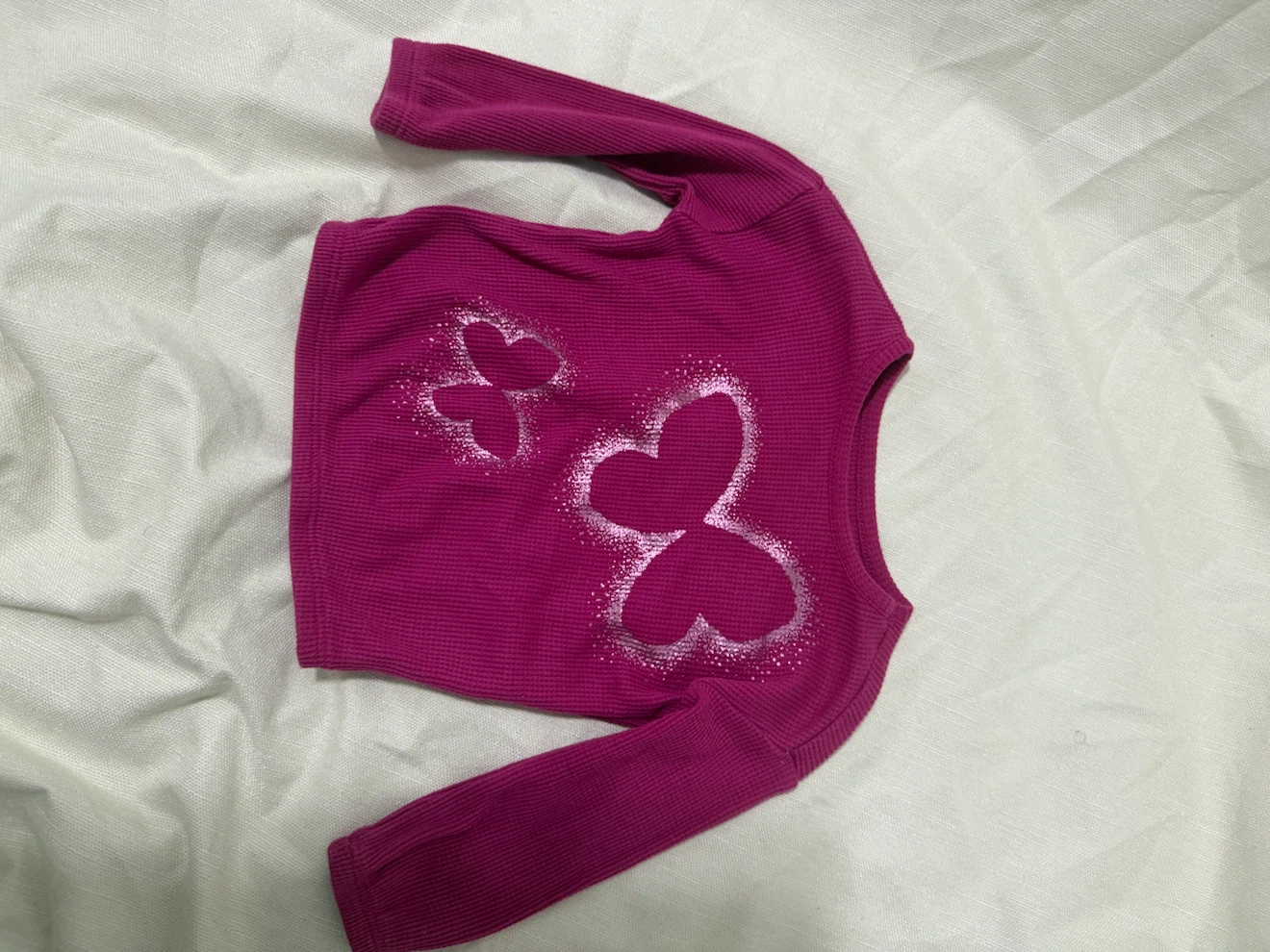 Carter's Hot Pink Long Sleeve Thermal Shirt
