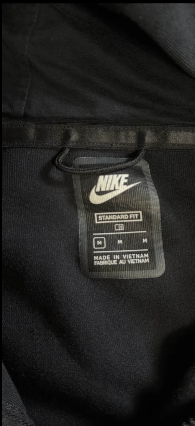 NEED GONE NOW Nike Tech Fleece Black Full Zip Hoodie - photo 2