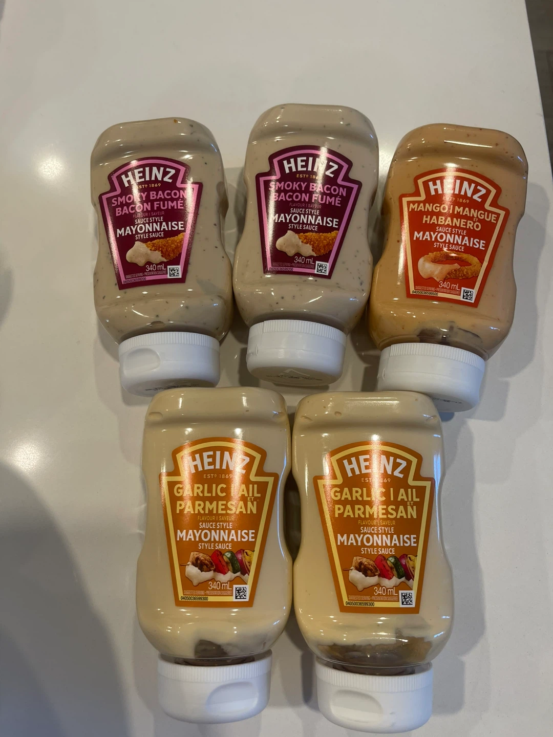 Heinz Mayonnaise Style Sauces - $10 for 5