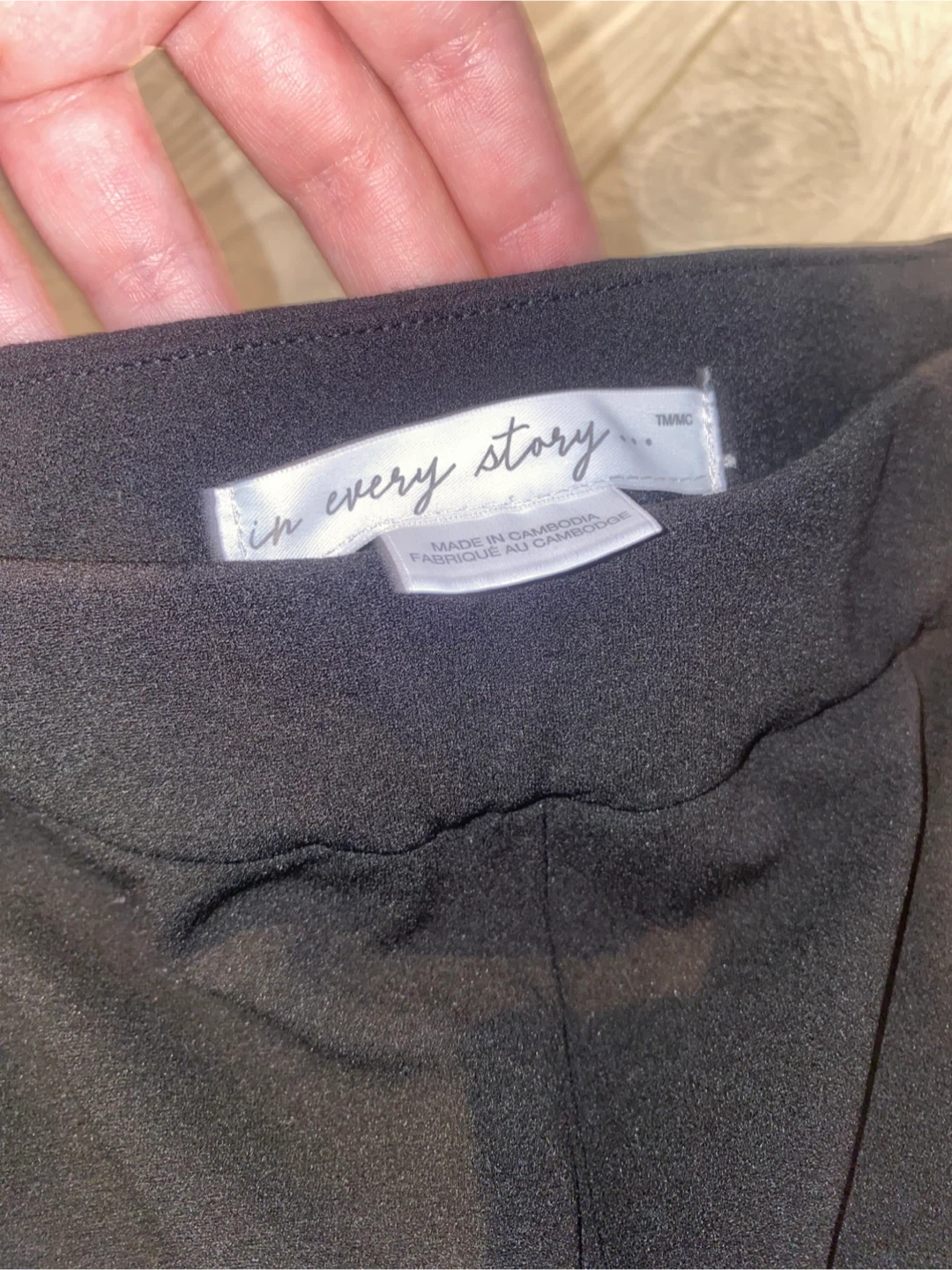 In Every Story Black Trousers Size X - photo 2