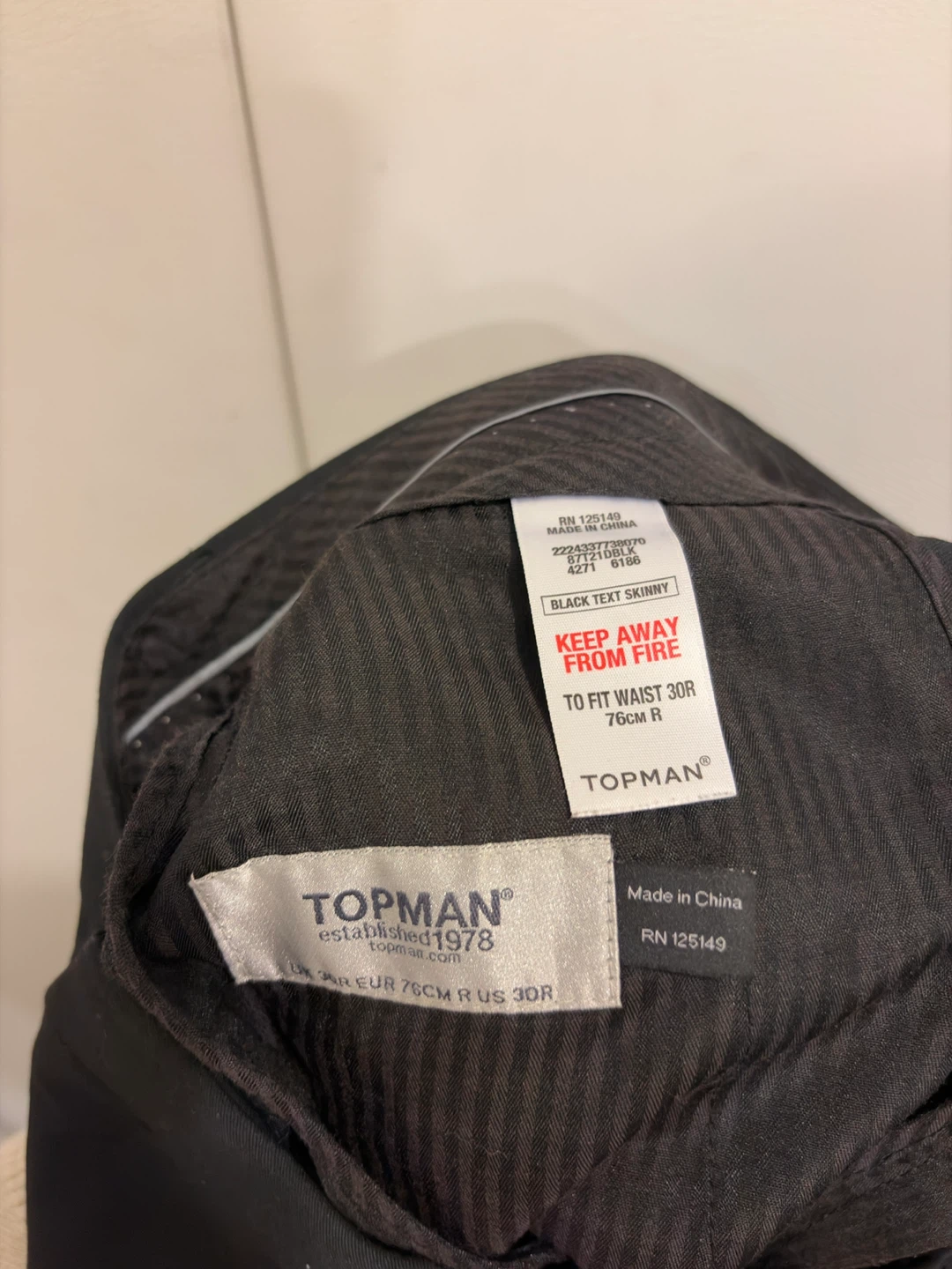 Topman Black Trouser - photo 4