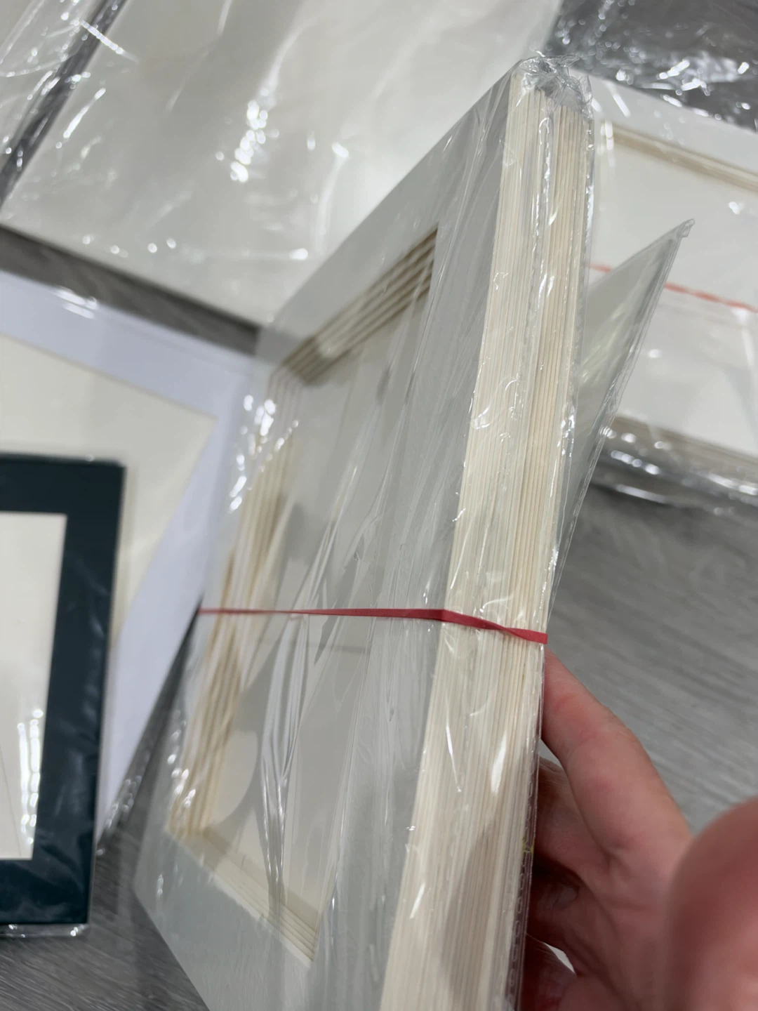 Assorted White Picture Frame Mats - photo 2