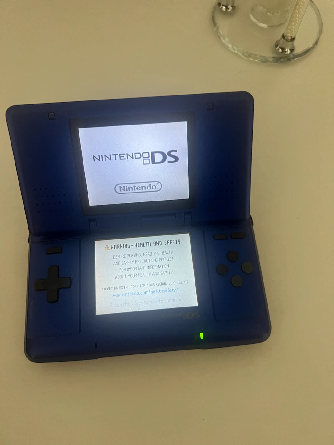 Nintendo DS Cobalt Blue Handheld Console - photo 2