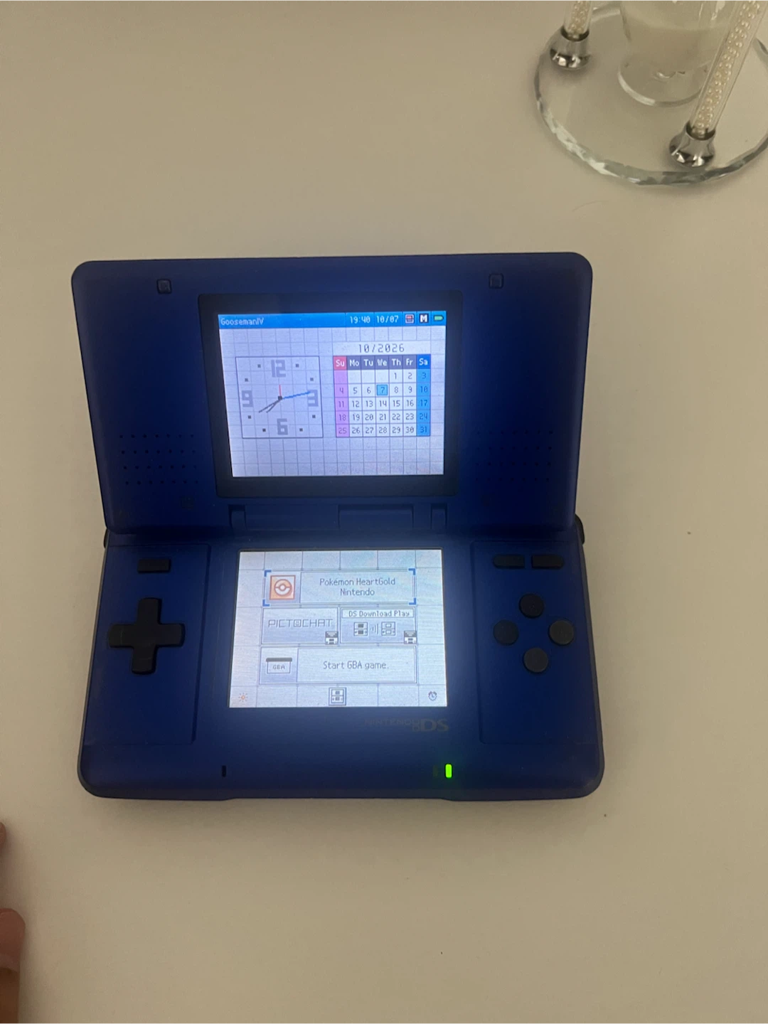 Nintendo DS Cobalt Blue Handheld Console - photo 3